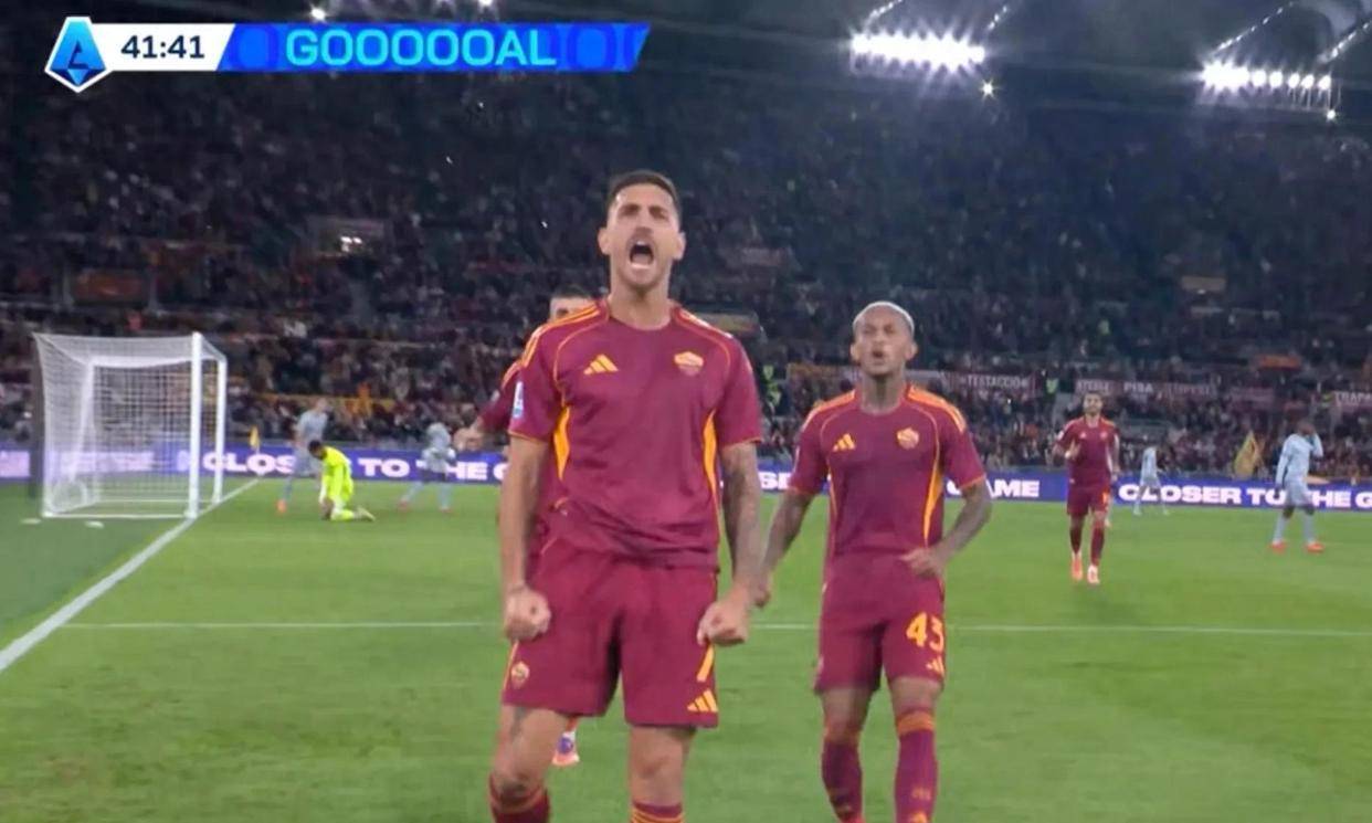 เปเยกรินี่ได้รับคำชมขณะที่ซานิโอโล่ทำผลงานไม่เข้าตา โรมาคืนสู่จ่าฝูงเซเรีย อา _การแข่งขัน_ ยูโรปาลีก_ กลาสโกว์