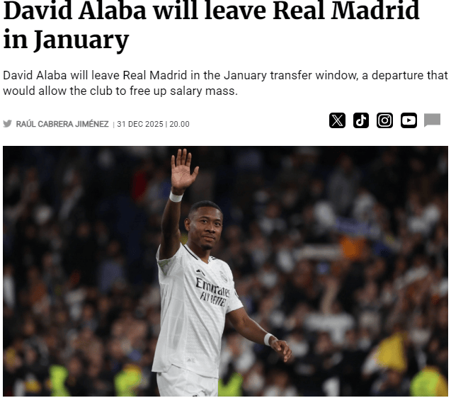 การย้ายทีมช่วงฤดูหนาวครั้งที่สองของเรอัล มาดริด ปรากฏขึ้น! สโมสรอเมริกันเสนอเงิน 1.5 ล้านดอลลาร์เพื่อคว้าตัวอาลาบา_Charlotte_Player_Future