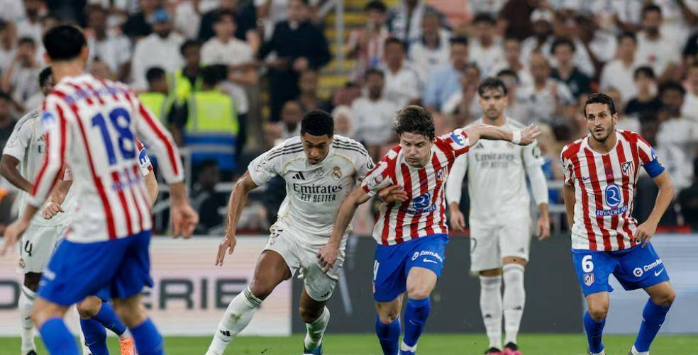 การแข่งขันนัดชิงชนะเลิศซูเปอร์คัพได้รับการยืนยันแล้ว: เรอัล มาดริด พบกับ บาร์เซโลนา เรอัล มาดริด คว้าชัยแก้แค้นความพ่ายแพ้ด้วยการเอาชนะ แอตเลติโก มาดริด 2-1 ด้วยลูกฟรีคิกสุดสวยที่ปิดท้ายชัยชนะ มาดริด | คูร์ตัวส์ | การแข่งขัน