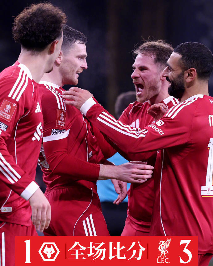 เอฟเอ คัพ ลิเวอร์พูล บุกไป 3-1 วูล์ฟส์ เผชิญหน้ากับปีศาจ หลังแก้แค้น จอมเก๋าระบาดได้_ยูฟ่า แชมเปี้ยนส์ลีก_อาร์เซนอล_แมนฯ ยูไนเต็ด