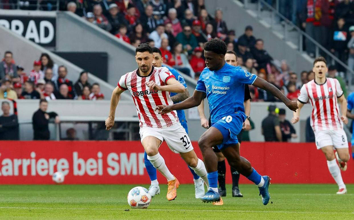 ซูซูกิ ยูโตะ ส่องแสง บุนเดสลีกา วัย 24 ปี : ไฟร์บวร์ก 3-3 ที่บ้านเพื่อเสมอ เลเวอร์คูเซ่น_สกอร์_แมตช์_ริเย่