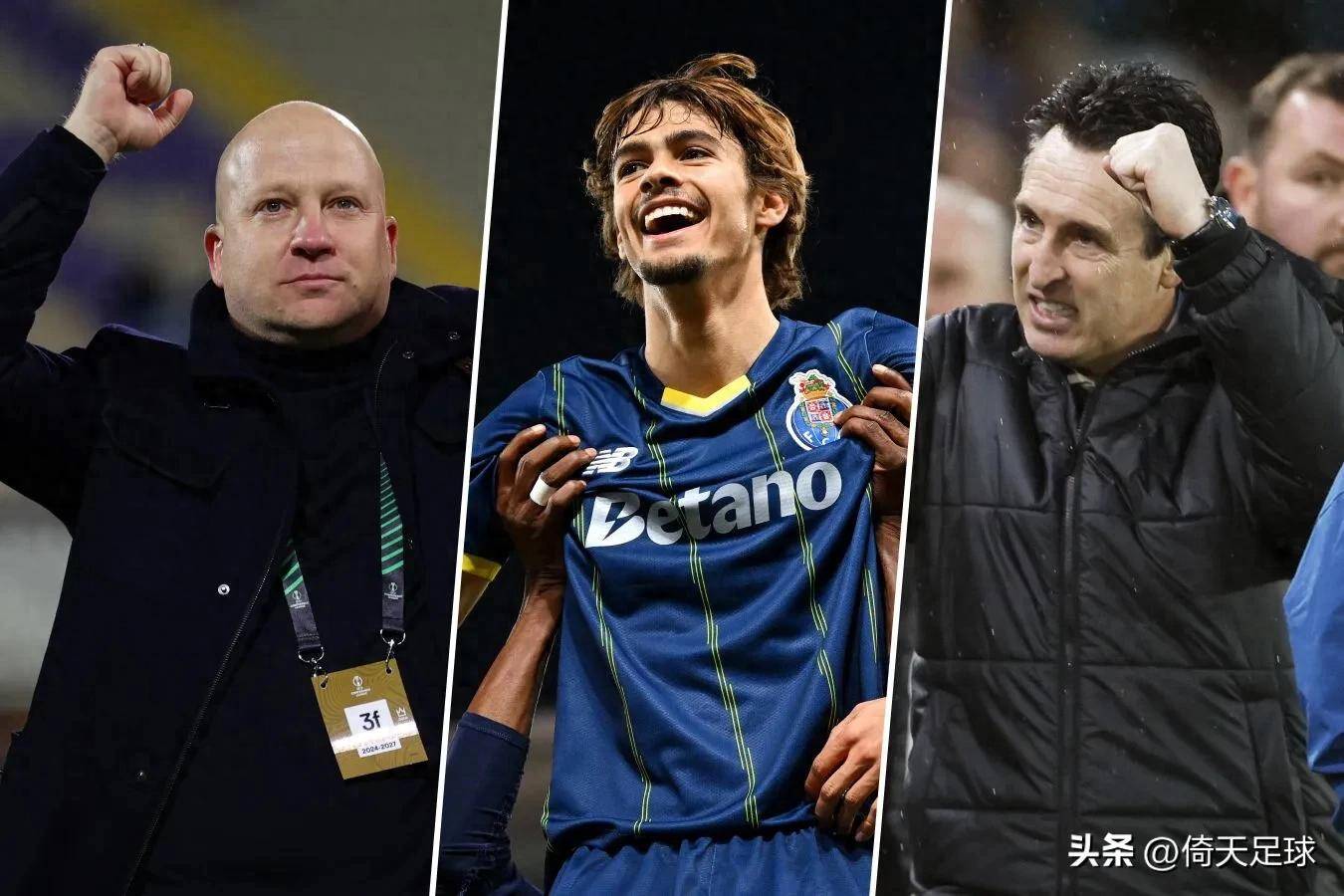 วิลล่าของเอเมอรีเซฟหน้าพรีเมียร์ลีก ลียง ปอร์โต ผู้ช่วยชีวิตสงครามยุโรป สหภาพยุโรป