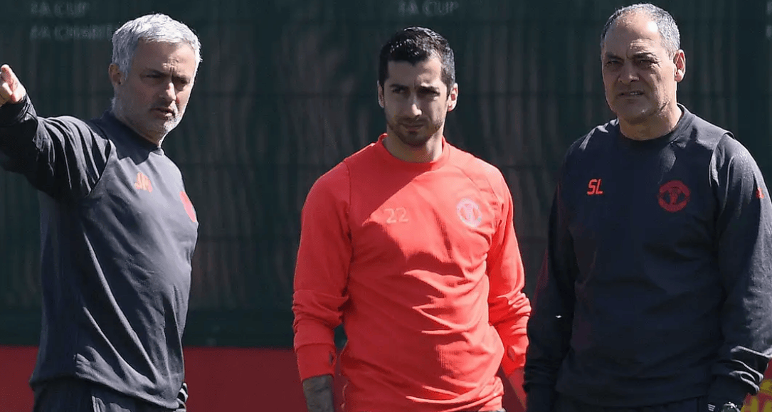 มูรินโญ่ ตาย มูรินโญ่ และ เด เคอา อดีตผู้รักษาประตูแมนเชสเตอร์ ยูไนเต็ด