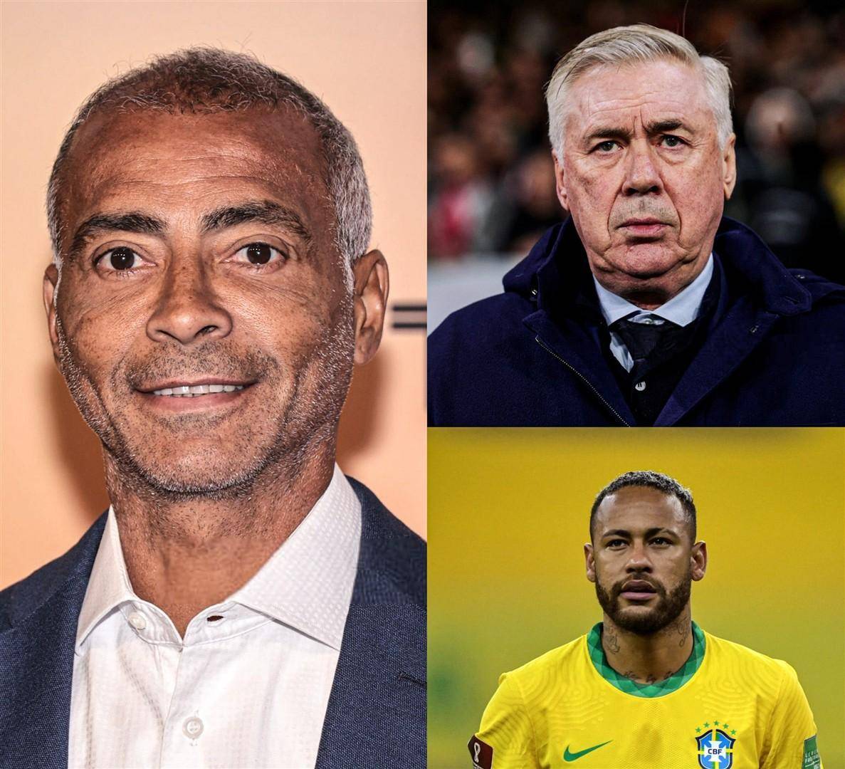 Romario rages Ancelotti: เนย์มาร์เป็นอาวุธนิวเคลียร์ที่ขาดไม่ได้สำหรับมงกุฎที่หกของบราซิลแม้ว่าเขาจะมีเพียงครึ่งชีวิตของเขา