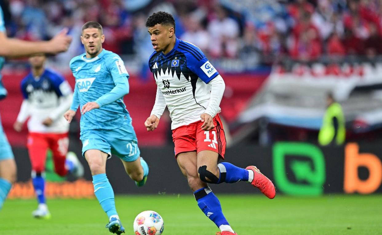 ฮอฟเฟ่นไฮม์เอาชนะฮัมบูร์ก 2-1 อันดับล่าสุดของบุนเดสลีกาถูกสับเปลี่ยนอีกครั้ง - Xinhua English.news.cn