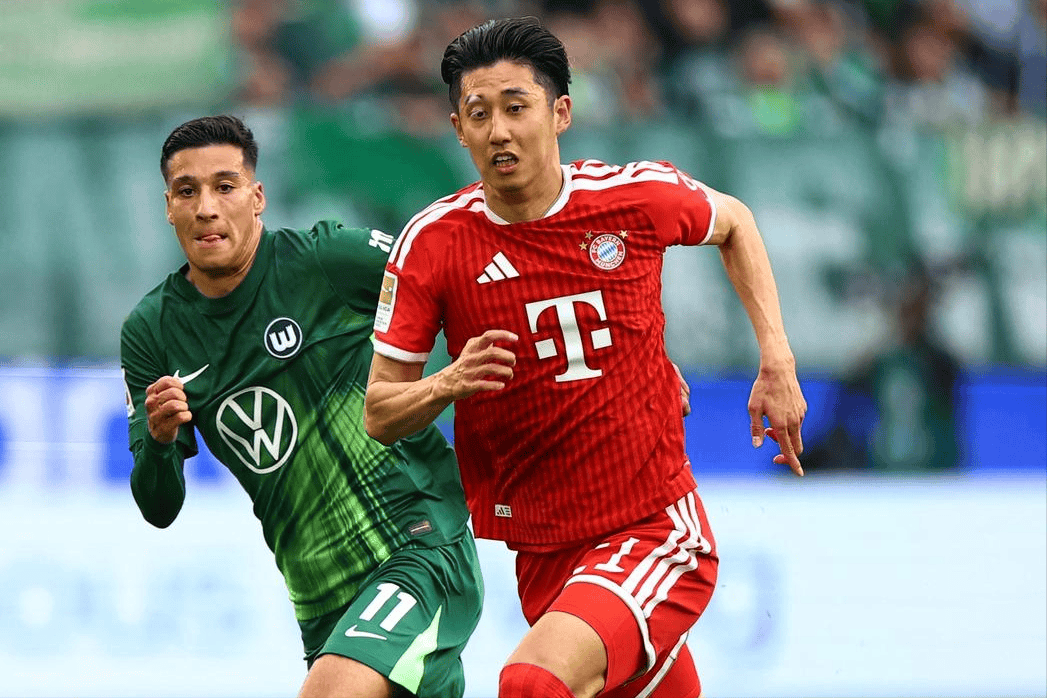 ด้วยการปิดผนึกดาบของ Ollise + บาเยิร์น 1-0 อันดับล่าสุดของบุนเดสลีกา ล่าสุด ถูกปล่อย_Wolfsburg_home_League